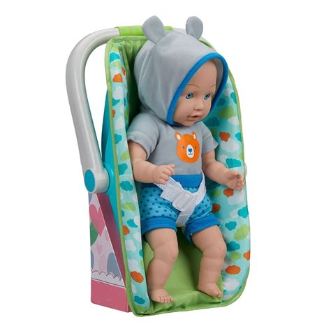 My Sweet Love 13 Inch Baby Doll With Carrier And Handle Play Set 3