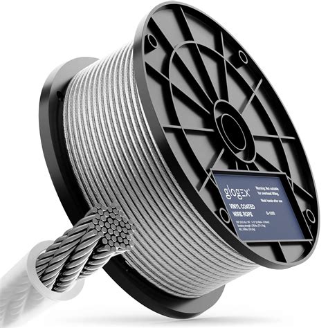 Buy 18 Steel Cable And Wire Rope 250 Ft Roll Up To 1700lbs Breaking