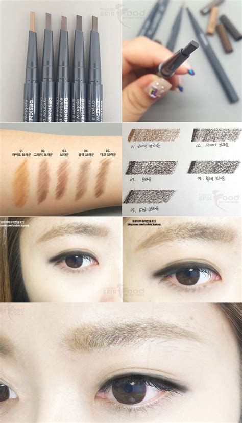 Chì Kẻ Mày The Face Shop Designing Eyebrow Pencil Chì Chân Mày