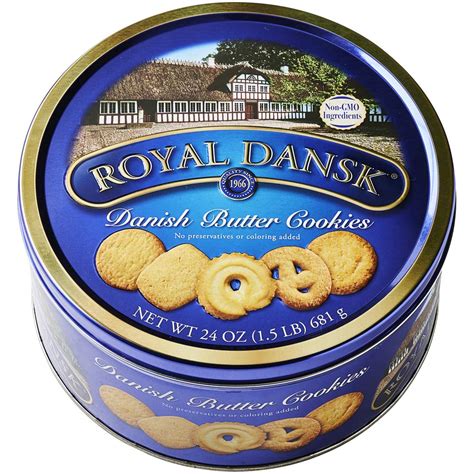 Royal Dansk Danish Cookies Tin Butter 24 Ounce Ubuy New Zealand