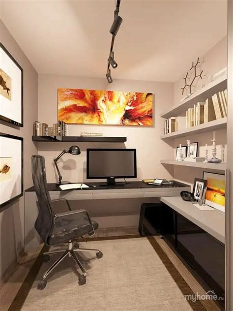 43 Tiny Office Space Ideas To Save Space And Work Efficiently