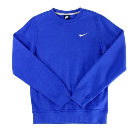 Nike Nike New Royal Blue Mens Size Large L Crewneck Fleece Pullover