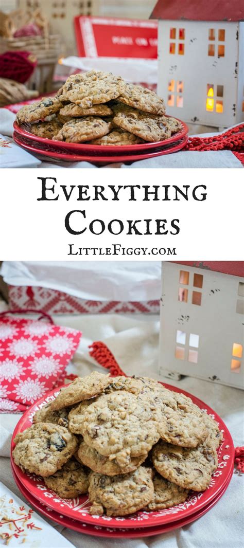 Easy Everything Cookies Recipe Cookie Exchange Little Figgy Food