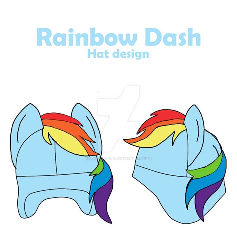Rainbow Dash Hat Design By L A B R A D O R On Deviantart