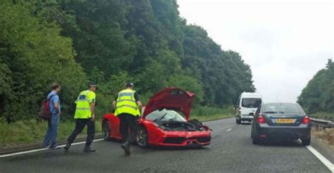 Customer Writes Off Ferrari Worth €250000 After Test Drive Crash