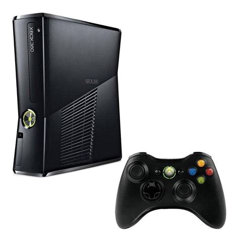 Microsoft Xbox 360 Slim 4gb Standard Color Matte Black Mercadolibre