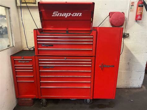 Snap On Tool Box 40 Inch Top And Bottom 2 Side Cabs In Chelmsley Wood
