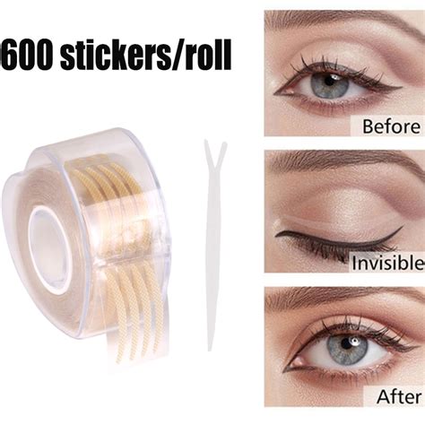 Pcs Makeup Invisible Eyelid Stickers Natural Eye Lift Strips Double