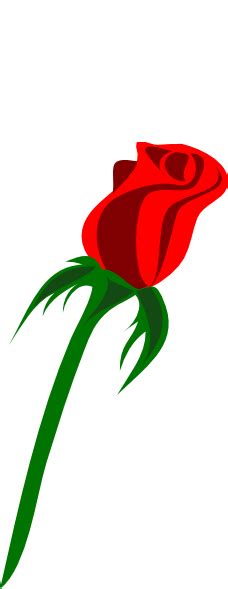 Red Rose Bud 1 Hipng Clipart Best Clipart Best