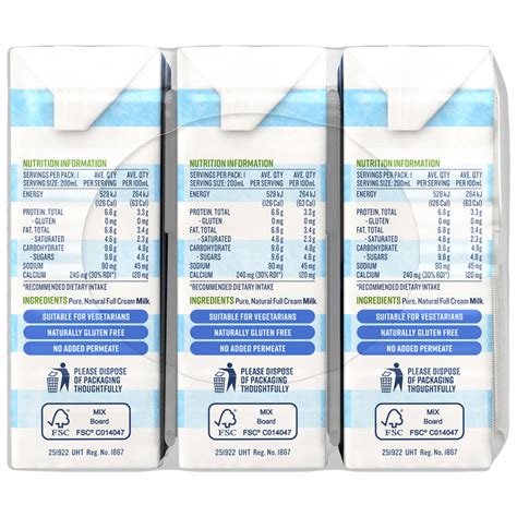 Lactose free milk vs regular milk. Devondale Full Cream Long Life Milk 24 x 200mL | Costco ...