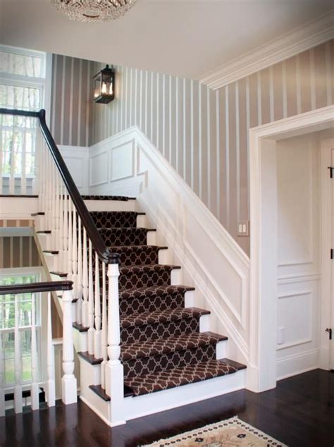 Последние твиты от pike stair company (@pikestairco). Photo of White New Traditional Stairs project in Pepper ...