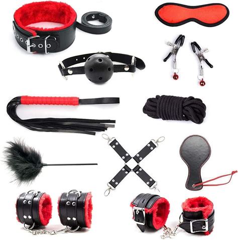 Amazon de Qoosea 11 Stück SM Bondage Set Bondageset Extrem Sex BDSM