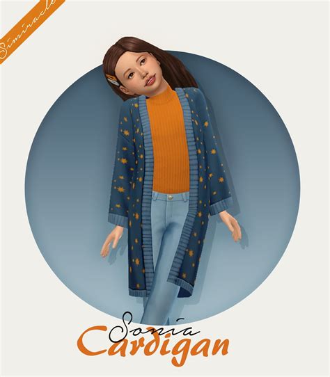 Clumsyalien Sonia Cardigan From Simiracle Sims 4 Downloads