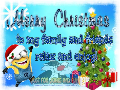 Funny minions quotes of the week for minions lovers we got some great news… 22 minion quotes to love and share with friends #minionquotes #funnyminions #minionpics #minionpictures #memes. Merry Christmas To My Family And Friends Minion Quote ...