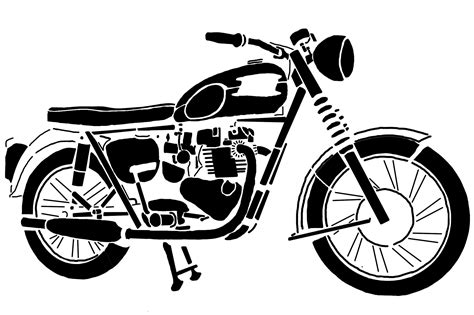 Triumph Bonneville Stencil Triumph Bonneville Stencils Triumph