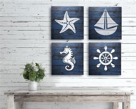 Nautical Bedroom Nautical Wall Decor Nautical Home Coastal Decor