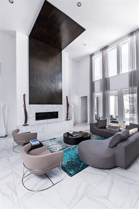 Contemporary Residence By Contour Interior Design Homeadore