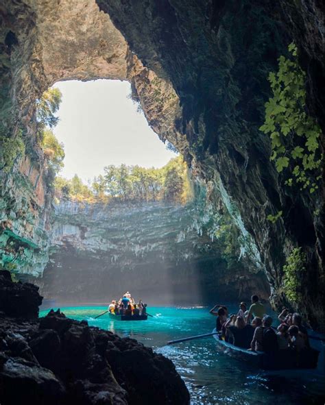 Melissani Cave Kefalonia Greece Greece Travel Dream Vacations