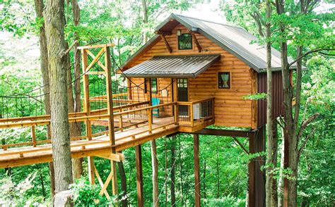 These cabins are perfect for a romantic getaway for any special weekend, from honeymoons to anniversaries and everything in between. Treehouse #5 - Vacation Rental in Millersburg,OH | Amish ...