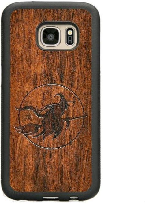 Forestzone Drewniane Etui Samsung Galaxy S Edge Halloween Sabat