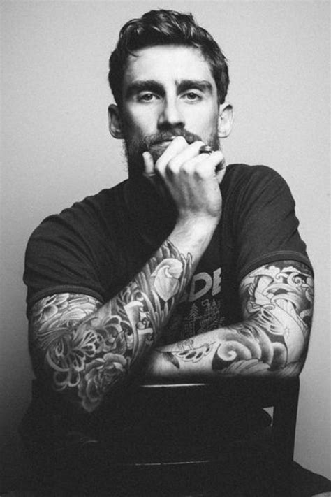 8 Men With Tattoos Tumblr Mmmmmen Pinterest