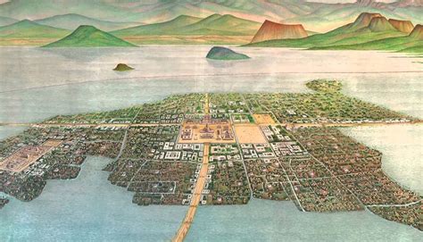 Le Lac Texcoco Origine And Histoire