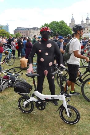 The London Naked Bike Ride UK 11 Jun 2022 Stock Pictures Editorial