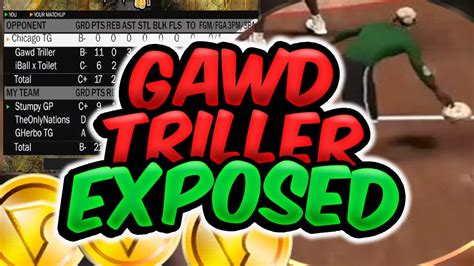 Nba 2k18 Gawd Triller Exposed In Stage 5k Wager Match 2k Really Did