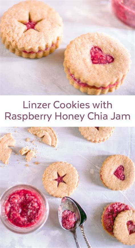 The Best Homemade Linzer Cookies Made With An Easy Raspberry Honey