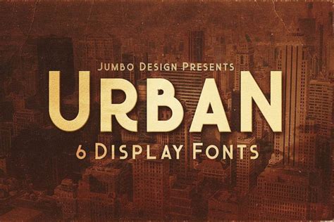 40 Urban Style Fonts 2024 Theme Junkie