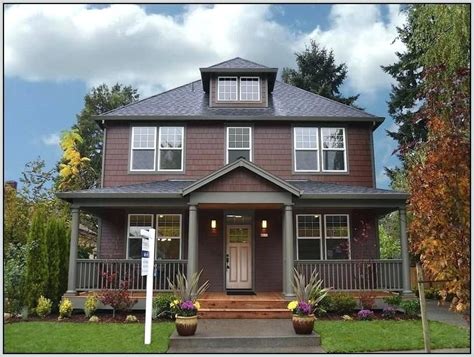 Image Result For Dark Brown House Exterior Color Schemes Brown House