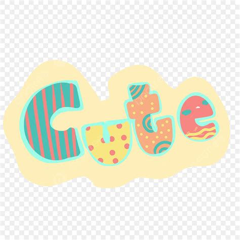 Colorful Letter Png Image Cute Hand Lettering Colorful Cute Hand