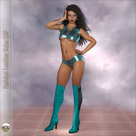 Fashion Leather Babe G F D Models For Daz Studio And Poser