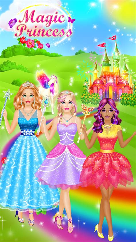 Magic Princess Salon Spa Makeup And Dress Up Full Version Uk Appstore For Android