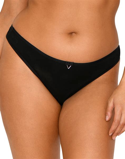 Curvy Kate Victory Thong Black Brastop Uk