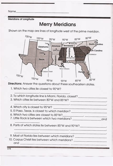You can teach this to your students when they work on latitude and longitude worksheets. Social Studies Skills | Social studies worksheets, Study ...
