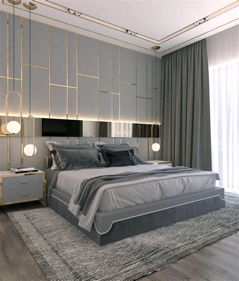 The modern furniture elevates this bedroom decor to another level. Good master bedroom ideas and colors made easy | Luxury ...