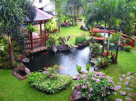 Feng shui kolam ikan didepan rumah perlu anda terapkan ketika ingin membangun kolam ikan. 65 Desain Taman Depan Rumah Mungil Minimalis ...
