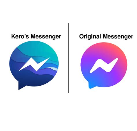 Messenger Logo Redesign Designkid By Designkidofficial On Deviantart