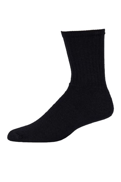120 Pairs Yacht And Smith Mens Cotton Crew Socks Black Size 10 13 Mens