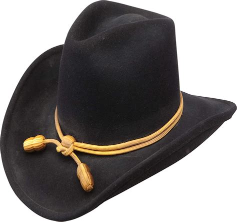 Stetson Mens Fort Crushable Wool Leather Hatband Western Cowboy Hat