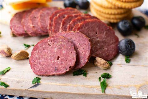 Homemade Beef Summer Sausage Recipe Pitchfork Foodie Farms