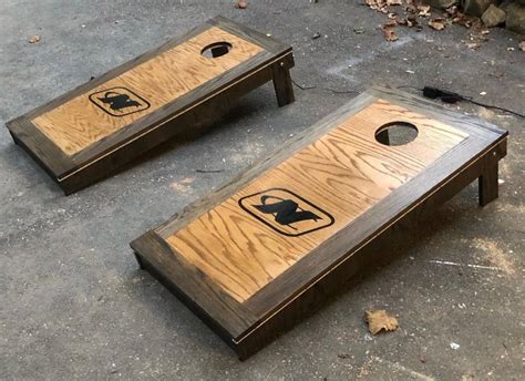 Custom Handmade Cornhole Boards Includes Bags And Many Add On Etsy