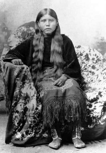 Hazel Taddnahnappih The Wife Of Oscar Yellow Wolf Comanche No Date Native American