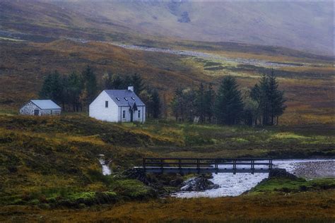 Cottage In Lost Valley Scottish Highlands Natures Best By Don Smith