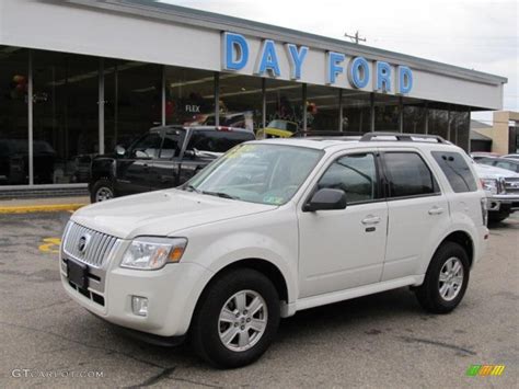 View similar cars and explore different trim configurations. 2010 White Suede Mercury Mariner I4 4WD #48193936 Photo #2 ...