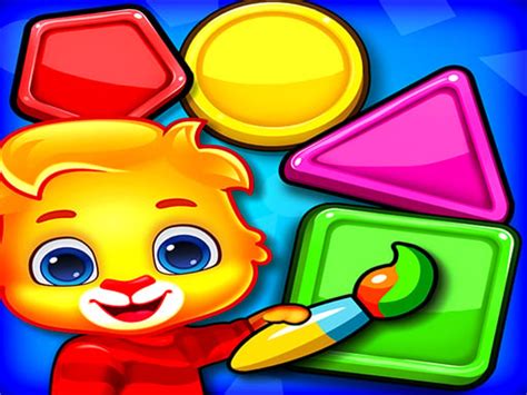 Play Colors And Shapes Kids Learn Color And Shape Online Games For Free