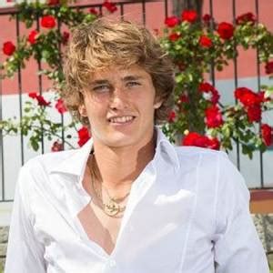 Each player uses a tennis racket that is strung with cord to strike a hollow rubber ball covered with felt over or around a net and into the opponent's court. Alexander Zverev Jr. | Biography, bio, married, affair ...