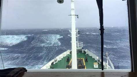 Storm On Drake Passage Mv Plancius Youtube