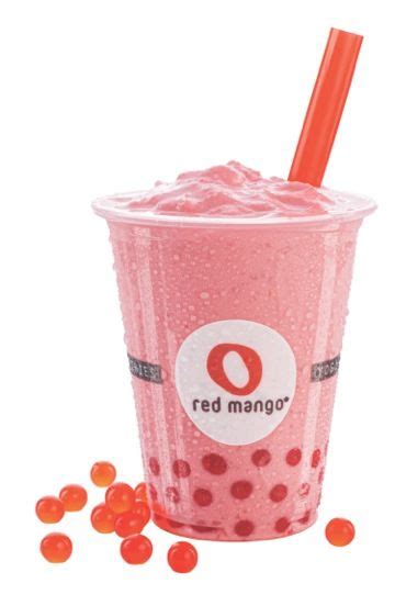 Some people swear that boba popsicles are great, but i can't imagine how! Red Mango in Boston, MA - Strawberry Swag Boba - #Frozen ...